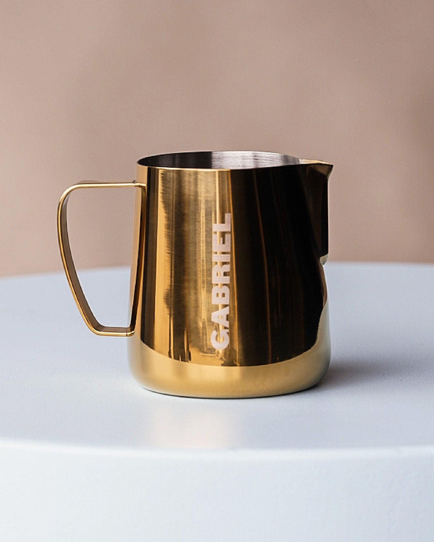 Gabriel Coffee Milk Jug in Gold