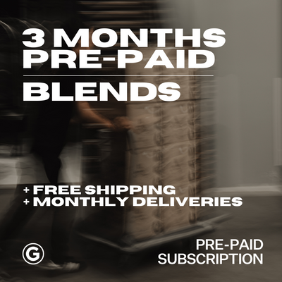 PRE-PAID COFFEE SUBSCRIPTION (3 MONTHS)