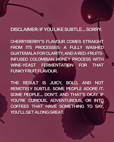 CherryBerry: A Holiday Blend.