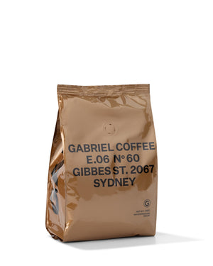 Gabriel Coffee's Sugarcane Process Decaf Espresso Blend 500g