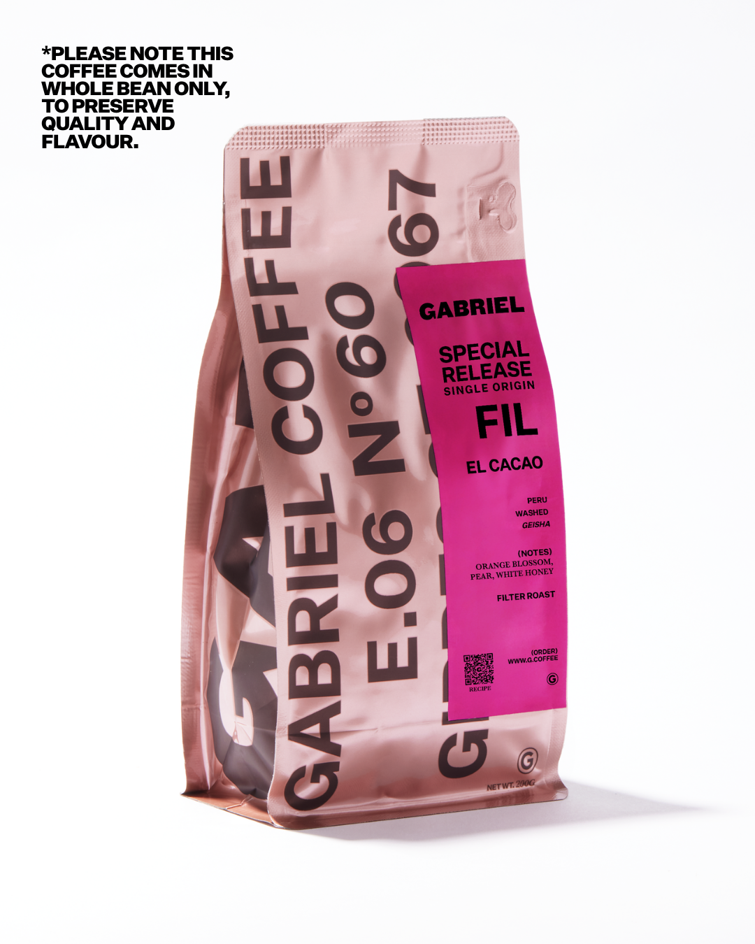 El Cacao, Peru - Special Release Filter // GEISHA (200g)