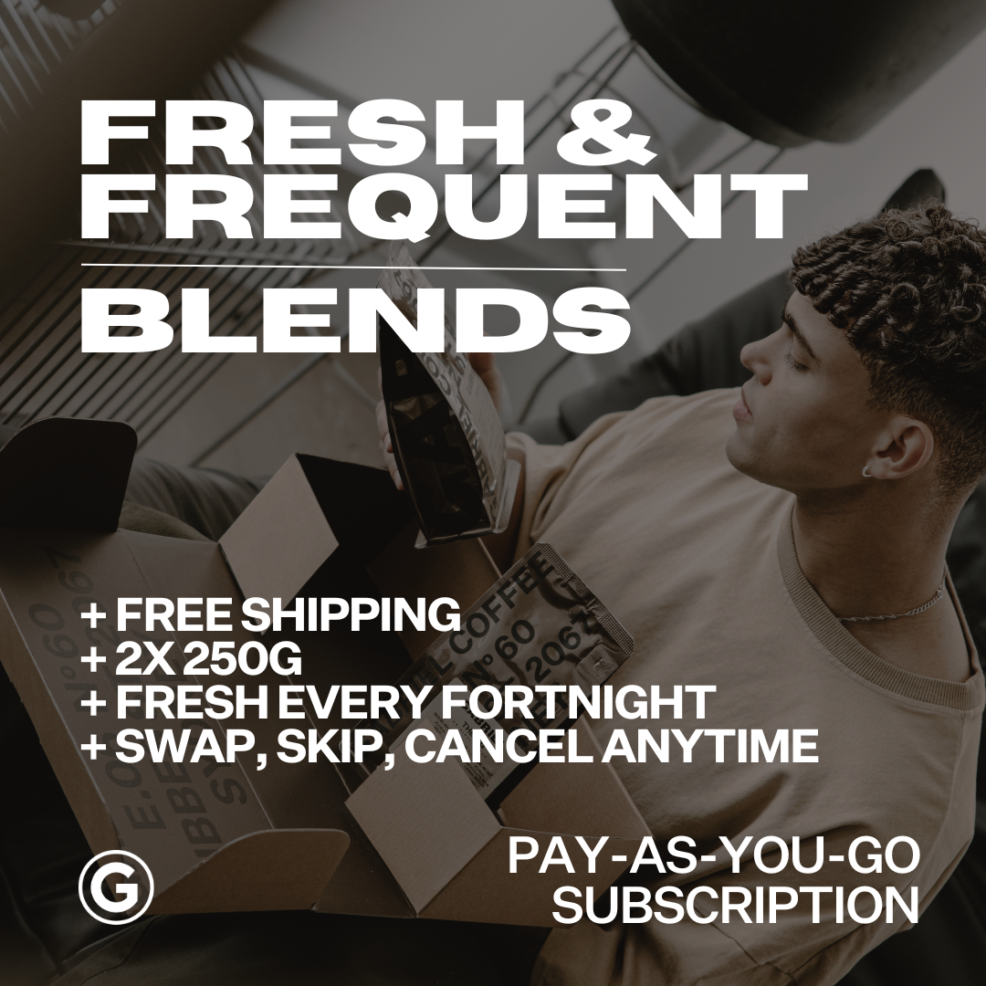 FRESH & FREQUENT SUBSCRIPTION (pay-as-you-go) – Gabriel Coffee
