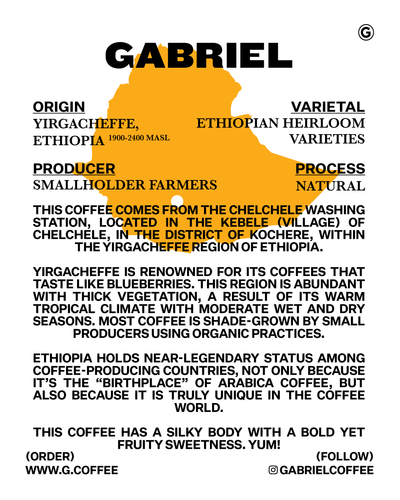 Chelchele, Ethiopia - Espresso (500g)