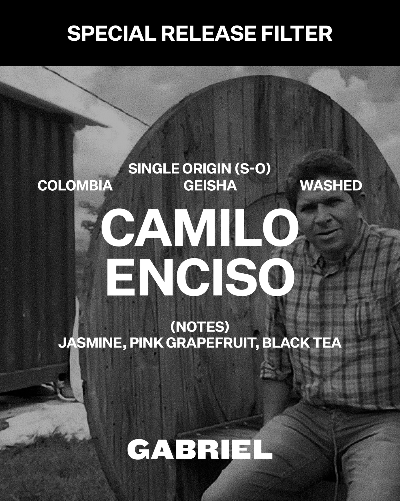 Camilo Enciso, Colombia - Special Release Filter // GEISHA (200g)