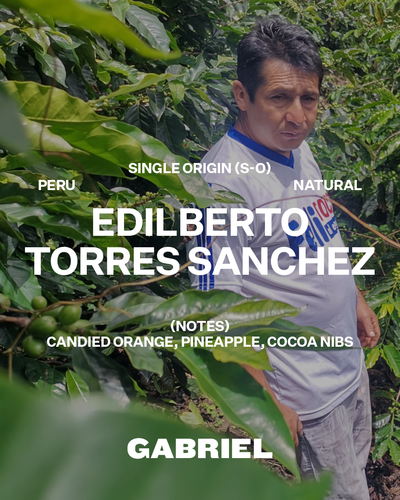 Edilberto Torres Sanchez, Peru - Espresso