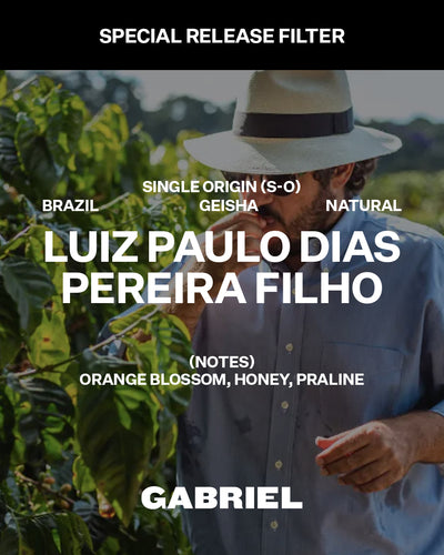 Luiz Paulo Dias Pereira Filho, Brazil (Geisha) - Special Release Filter (250g)