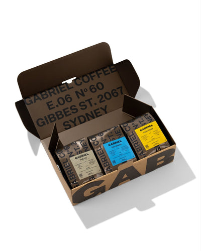GABRIEL COFFEE SAMPLE BLENDS BEST SELLERS PACK (3 X 250G)
