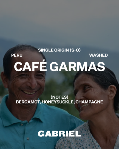 CAFE GARMAS Per Washed Single Origin Filter Coffee Whole beans