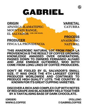 La Providencia, El Salvador - Espresso (500g)