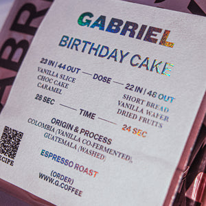 Birthday Cake Espresso Blend