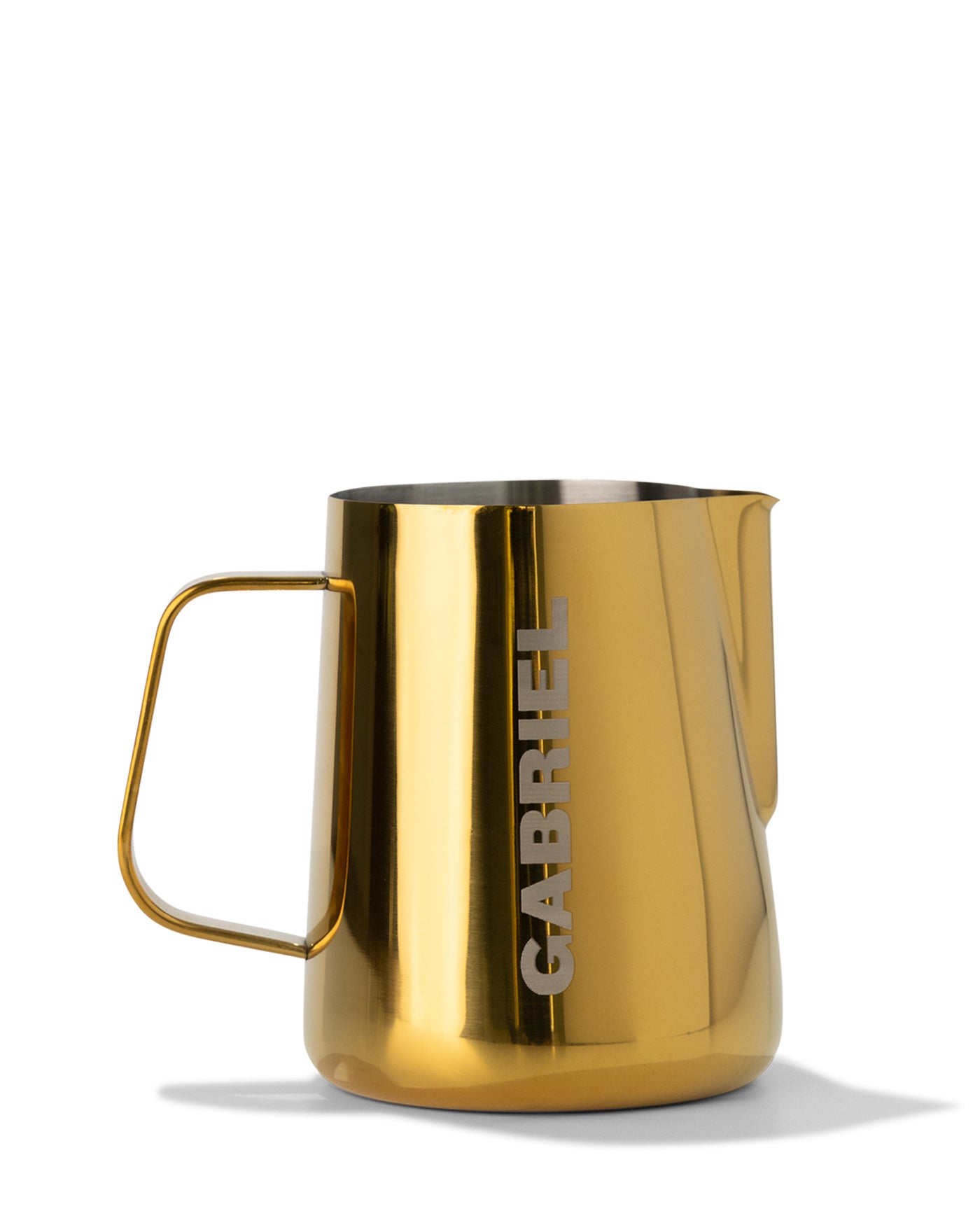 Gabriel Coffee Milk Jug in Gold (1 Litre)