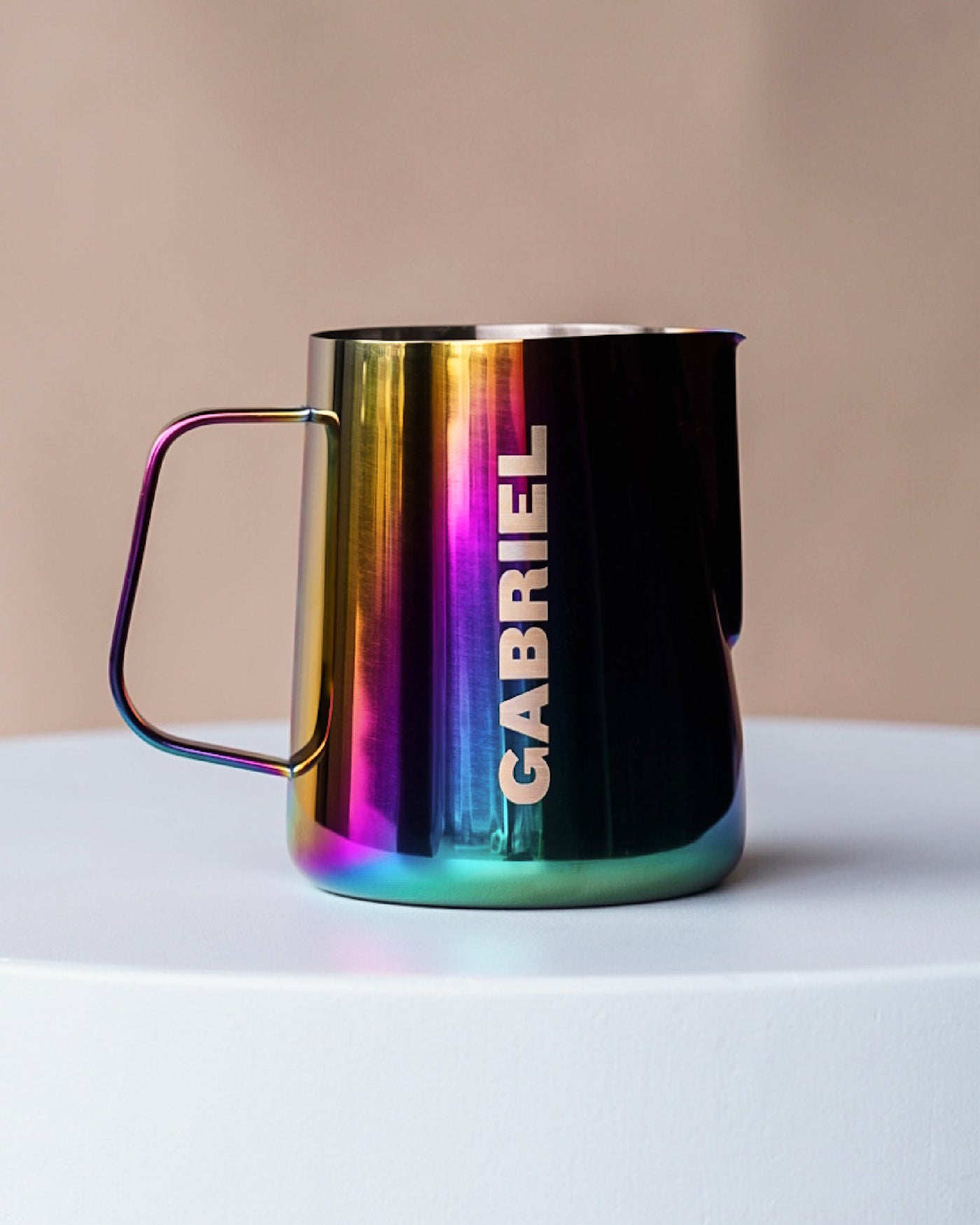Gabriel Coffee Milk Jug in Rainbow