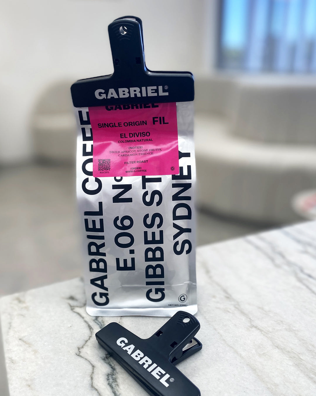 Gabriel Coffee Bag Clip