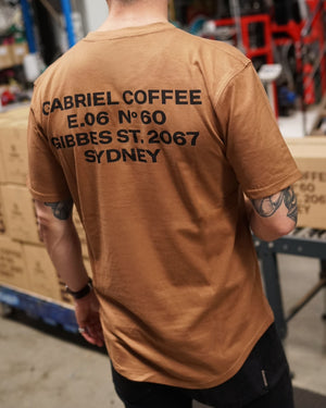 Text TShirt - Light Brown