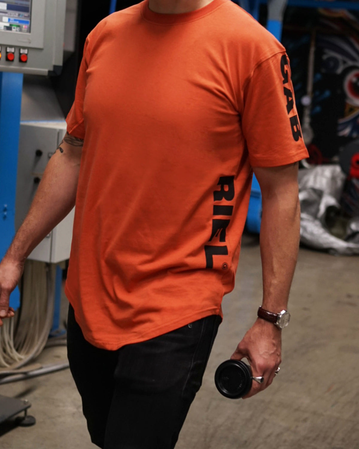 Splitter TShirt - Orange